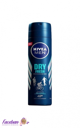 اسپری ضد تعریق مردانه نیوآ NIVEA مدل Dry Fresh حجم 150 میلی لیتر