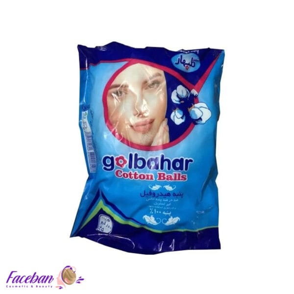 پنبه-بهداشتی-گلبهار-مدل-توپک-100-گرمی