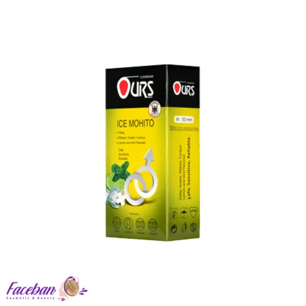 کاندوم-تاخیری-اورز-OURS-مدل-Ice-Mohito