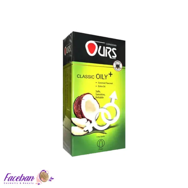 کاندوم-ساده-اورز-OURS-مدل-Oily-Plus