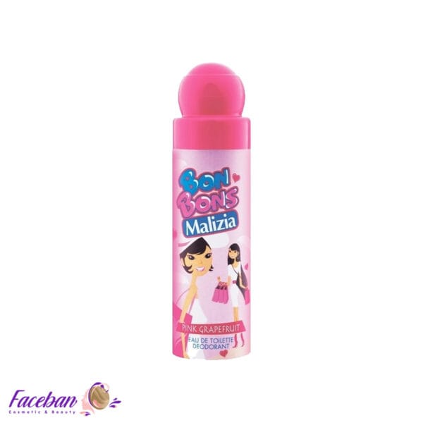 اسپری-بدن-کودک-مالیزیا-MALIZIA-مدل-PINK-GRAPFRUIT-حجم-75-میلی-لیتر