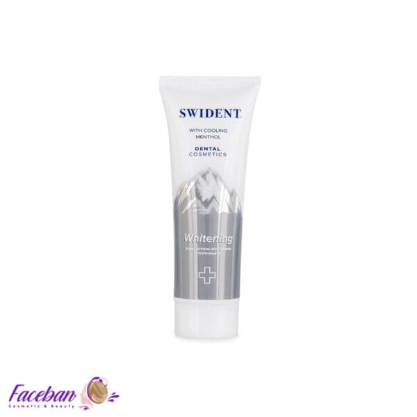 خمیر-دندان-سویدنت-SWIDENT-مدل-سفید-کننده-حجم-75-میلی-لیتر