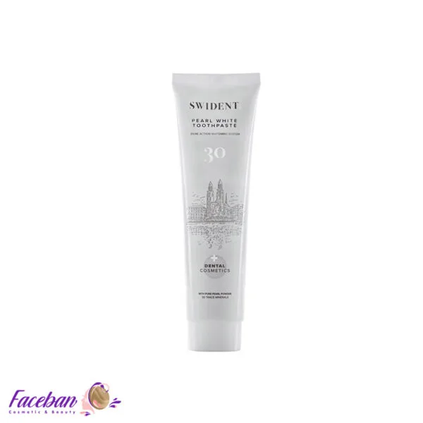 خمیر-دندان-سویدنت-SWIDENT-مدل-مروارید-حجم-75-میلی-لیتر