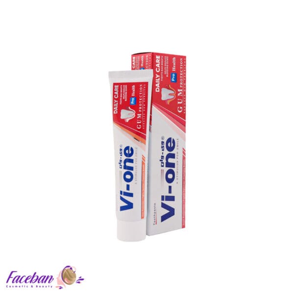 خمیر-دندان-وی-وان-VI-ONE-مدل-GUM-PROTECTION-حجم-80-میلی-لیتر