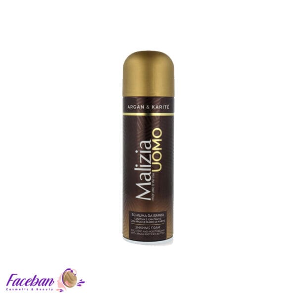 فوم-اصلاح-مالیزیا-MALIZIA-مدل-ARGAN-حجم-300-میلی-لیتر