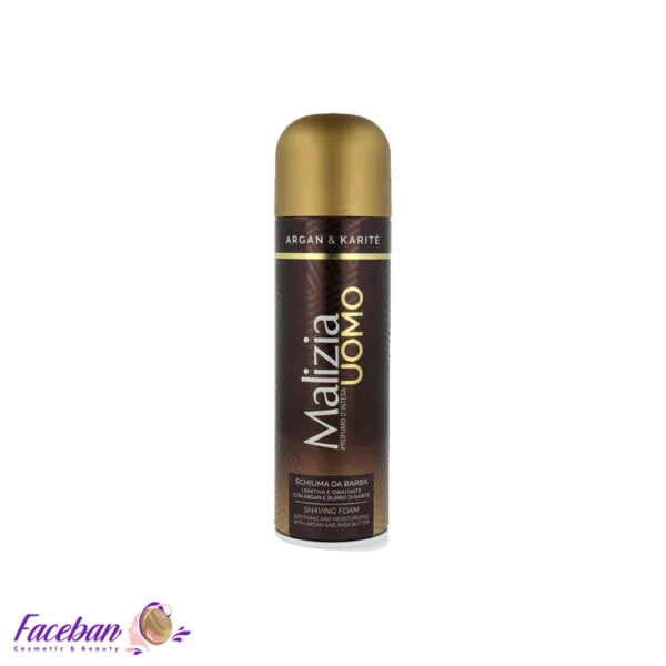 فوم-اصلاح-مالیزیا-MALIZIA-مدل-ARGAN-حجم-300-میلی-لیتر