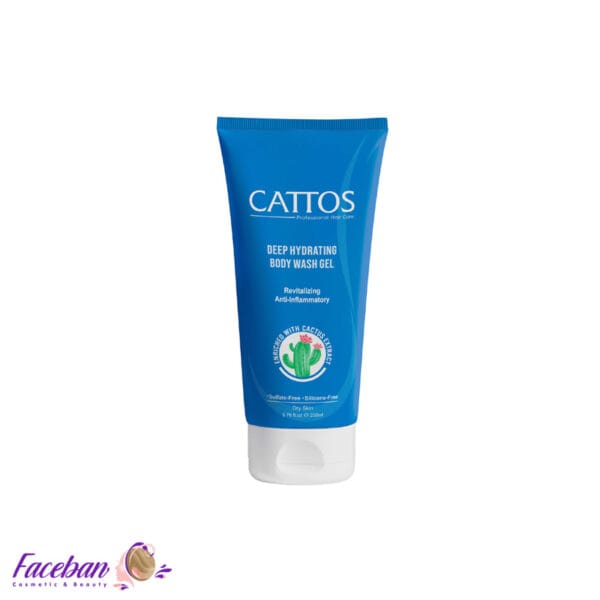 ژل-شستشوی-بدن-آبرسان-کاتوس-CATTOS-حجم-200-میلی-لیتر