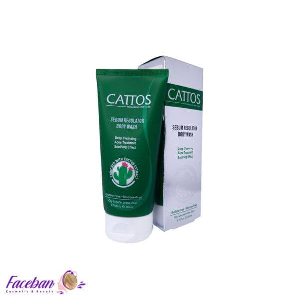 ژل-شستشوی-بدن-آنتی-آکنه-کاتوس-CATTOS-حجم-200-میلی-لیتر