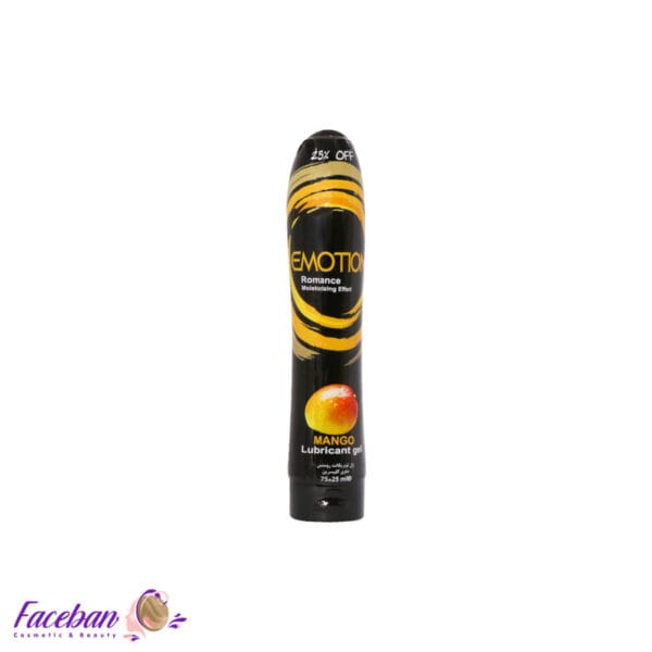 ژل-لوبریکانت-رومنس-ایموشن-EMOTION-با-رایحه-انبه-حجم-75-میلی-لیتر