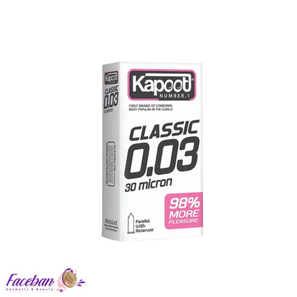 کاندوم-کاپوت-KAPOOT-مدل-Classic-30-Micron