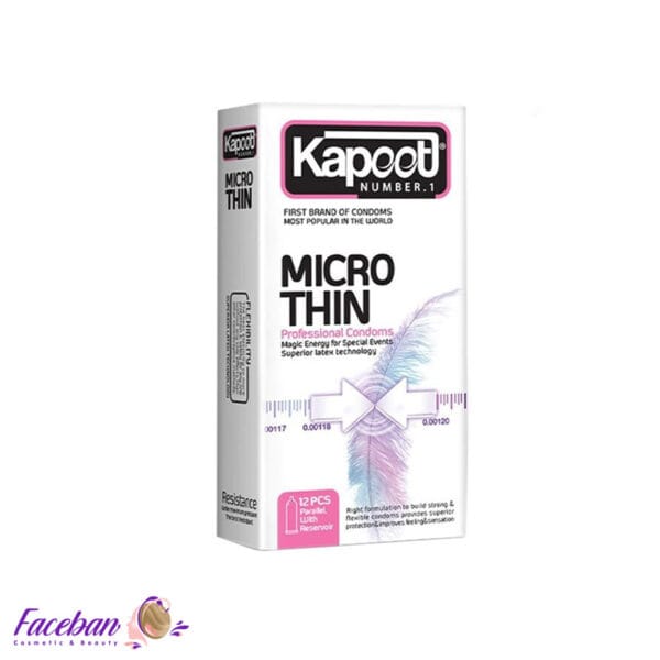 کاندوم-کاپوت-KAPOOT-مدل-Micro-Thin
