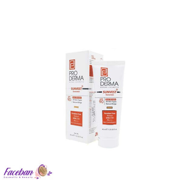 کرم-ضدآفتاب-بیرنگ-spf90-پرودرما