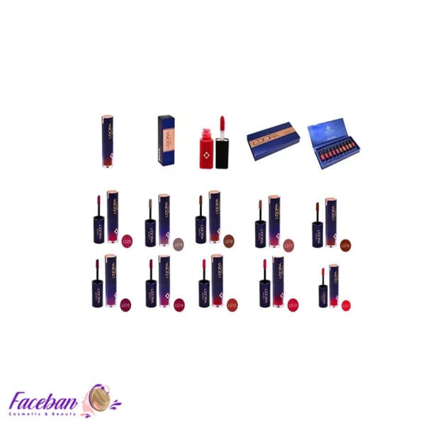 رژ-لب-مایع-نیمه-مات-لدورا-بیوتی-LDORA-سری-LG-وزن-6-گرم
