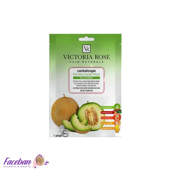 ماسک-ورقه‌ای-صورت-کیوی-ویکتوریا-رز-VICTORIA-ROSE-حجم-25-میلی-لیتر