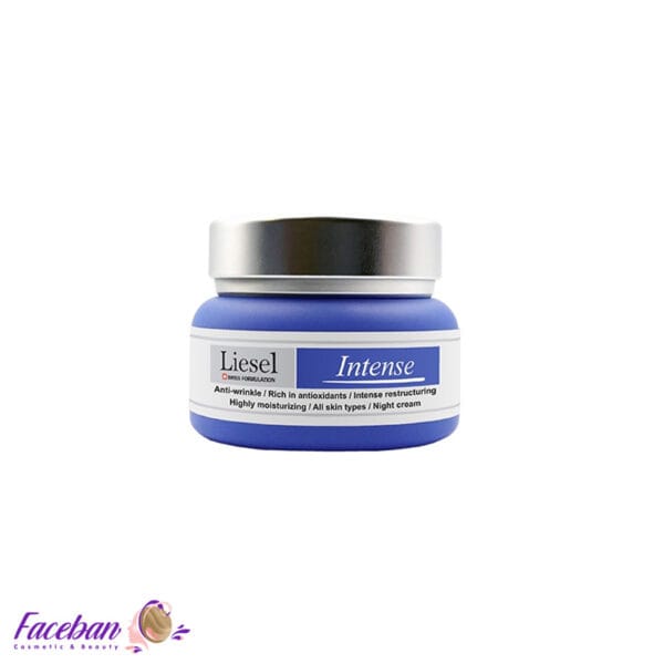 کرم-ضد-چروک-شب-لایسل-LIESEL-مدل-اینتنس-حجم-50-میلی-لیتر