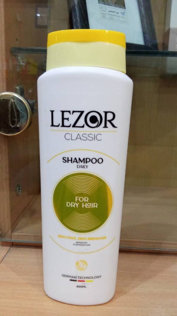 شامپو مناسب موهای خشک لزور Lazor