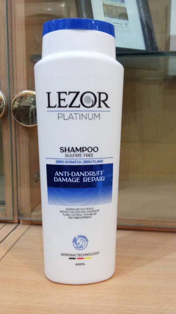 شامپو ضد شوره سر حاوی ویتامین E لزور Lazor